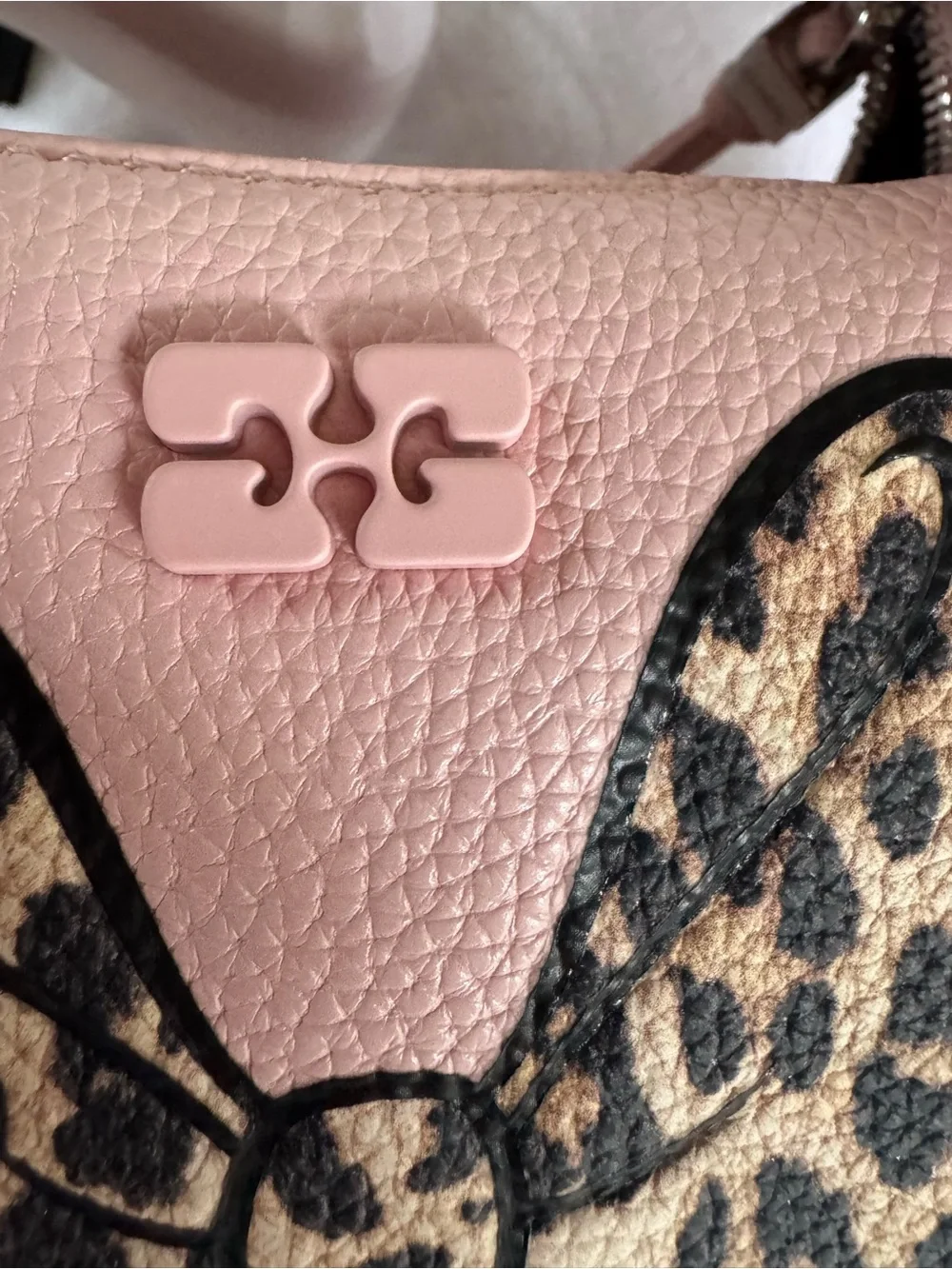 GANNI x Daisy Duck Mini Hobo Bag Chalk Pink Rare Disney Collab Crossbody